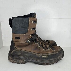 Rocky MTN Stalker Pro WP Soft Toe Boots Brown/Black Mens Size 10.5M Vibram